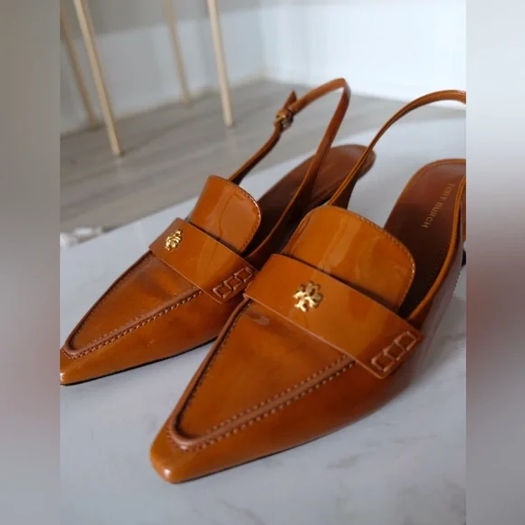 Patent Leather Slingback Pumps - Picture 2 of 4